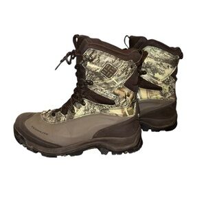 Columbia Mens Camo Hunting Boots Bugaboot Omni-Heat Techlite 200g BM1493-220 9.5